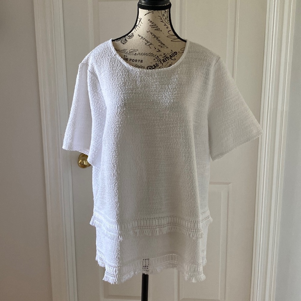 Banana Republic Boucle Top  Size XL